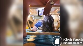 Chinese slave eats masters shit - video 2