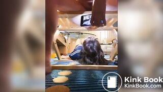 Chinese slave eats masters shit - video 2