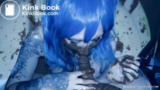 Dirty scat blowjob
