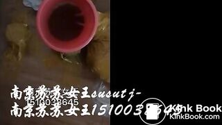 Real toilet slavery - imagine a party with a life toile