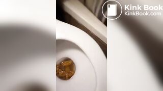 Pooping in toilet bbw morning routine