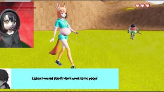 Gulp Quest (Remake) Vore Digestion Scenes