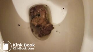 Ebony Bbw toilet shits