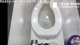 Sexy young lady pees and craps