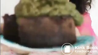 Beautiful girl poop - video 4