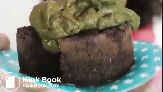 Beautiful girl poop - video 4