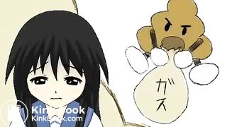 Poop woman　anime