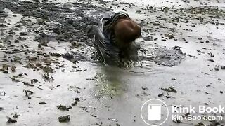 Girl in mud - video 2