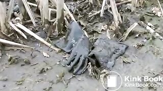 Girl in mud - video 2
