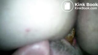 Mature BBW Toilet Feed