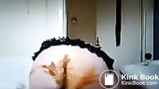 Mature BBW Didlo's Dirty Arse