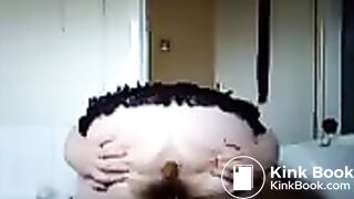 Mature BBW Didlo's Dirty Arse