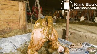 Wicked Betty in the manure channel - sexmachine fun