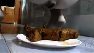 monster Turd on plate