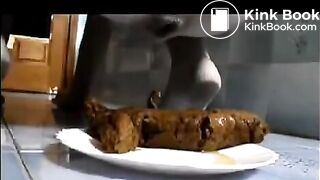 monster Turd on plate