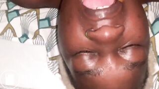 Ebony Loves Shit in her Mouth Lol