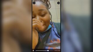 Woman public toilet dump