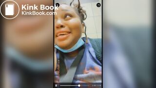 Woman public toilet dump