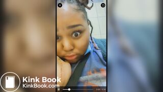 Woman public toilet dump