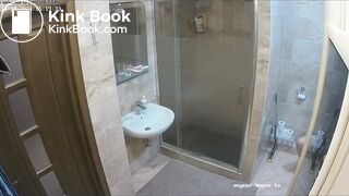 Woman pooping in Toilet 132