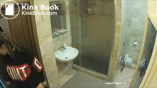 Woman pooping in Toilet 132