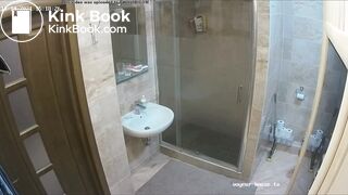 Woman pooping in Toilet 132