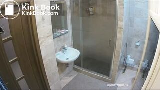 Woman pooping in Toilet 132