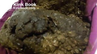 Pink panty poop and fart