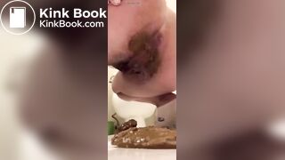 Pretty girl pooping - video 13