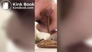 Pretty girl pooping - video 13