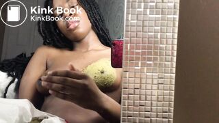 black beauty enjoys her shit