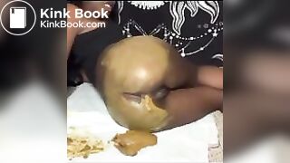 Ebony mess whore