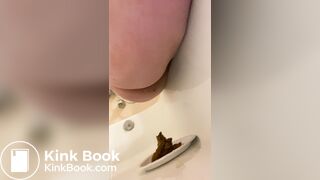 Fat ass and a plate of shit