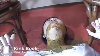 Japan lesbian scat swallow with rice