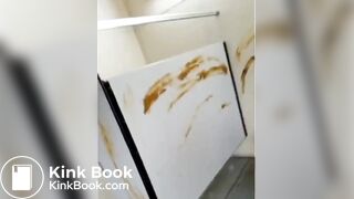 Evil Public wall smear