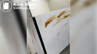 Evil Public wall smear