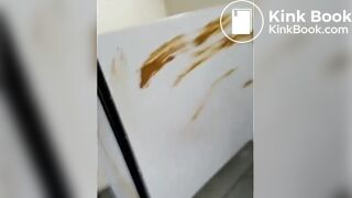 Evil Public wall smear