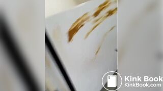 Evil Public wall smear