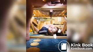 Asian scat eater girl