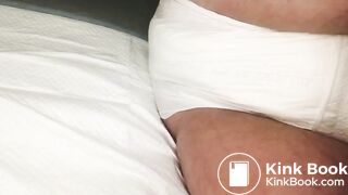 Diaper bbw Italian scat - messy masturbation with wand