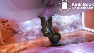 Poop on the bathroom floor - video 2