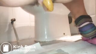 My spanish wife pooping - video 3