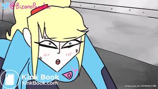 Samus Going To Toliet Paper From Her Trouble