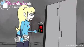 Samus Going To Toliet Paper From Her Trouble