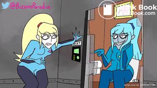 Samus Going To Toliet Paper From Her Trouble