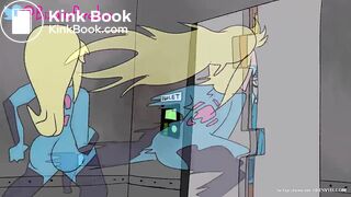 Samus Going To Toliet Paper From Her Trouble