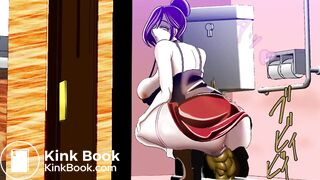 Pooping animation - video 4