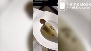 Ebony toilet diarrhea - video 3