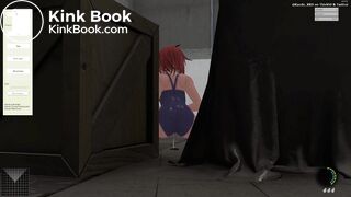 Eliminator Kaede|Girl with only body paint onpees&poos