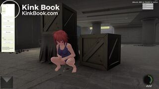 Eliminator Kaede|Girl with only body paint onpees&poos